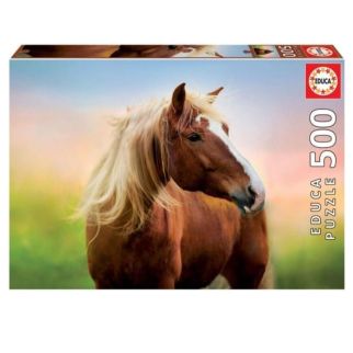 Educa – Puzzle 500 pièces, cheval – 8412668190009