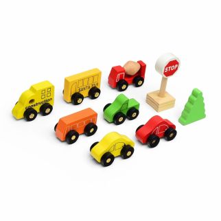 Puzzle de Voiture En Bois