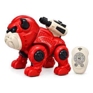 Robot Bully Pitbull – Chien Robot Télécommandé avec Effets Lumineux et Sonores