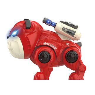 Robot Bully Pitbull – Chien Robot Télécommandé avec Effets Lumineux et Sonores