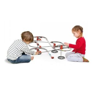 Circuit de Billes Roller Coaster Éducatif – Jeu de Construction Intelligente 94 Pièces