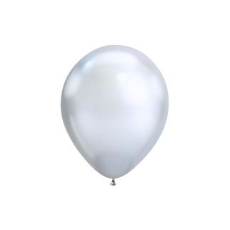 Sachet 100 ballons métallisés Argentes - Gemar