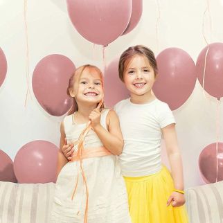 Gemar – Sachet 100 ballons Macaron rose 26cm – 097313