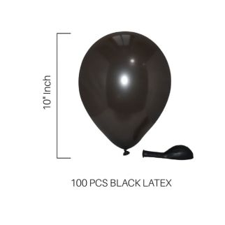 Sachet 100 ballons Noir