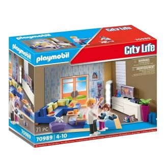 Salon aménagé avec effet lumineux -Playmobil City Life 70989