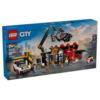 La Casse avec Voitures - Set Recyclage et Démolition - LEGO City