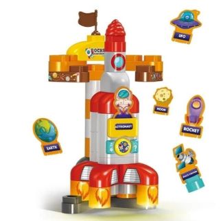 Set de Blocs de Construction Fusée 46 PCS