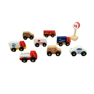 Set de véhicule en bois