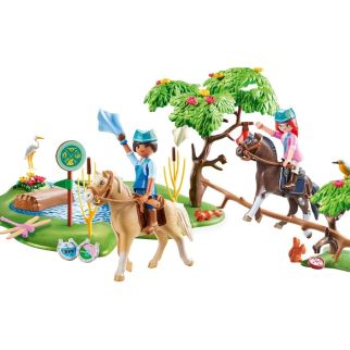 Mare avec végétation Playmobil Spirit 70330 - Défi sur le fleuve