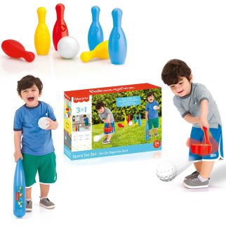 Sport set 3 en 1 - Dolu