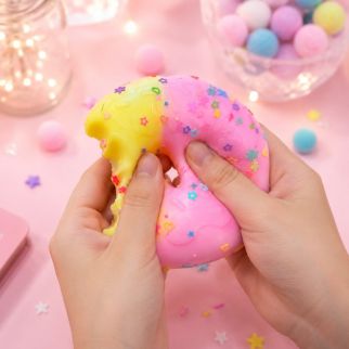 Squishy Donut Anti-Stress Kawaii – Ultra Moelleux Pastel