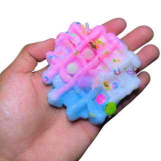 Squishy Gaufre – Jouet Anti-Stress Moelleux et Relaxant