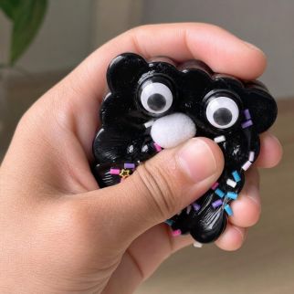 Squishy Ours Chocolat Biscuit – Jouet Anti-stress