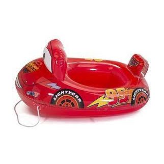 Mesuca – Bouée Siège Cars Flash McQueen, piscine enfant, Disney Pixar – DEB02006-F