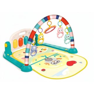 Tapis d’Éveil Piano Musical 3 en 1 pour Bébé 0-18 Mois – Huanger