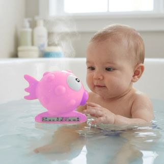 Thermomètre de bain Poisson Rose - Chicco