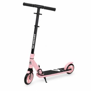 Trottinette Pliable 2 Roues Rose pour Enfant