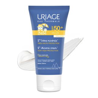 Uriage Bébé 1ère Crème Minérale SPF50+ 50 ml