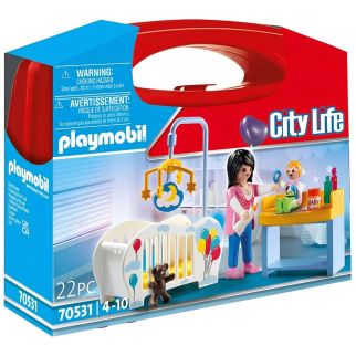 Valisette Chambre de Bébé Playmobil 70531 - City Life