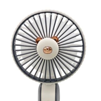 Ventilateur Portable USB Rechargeable DianDi - Mini Ventilateur de Bureau et de Main avec Support