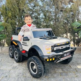Voiture à Batterie Ford Raptor 6x6 Électrique 12V pour Enfants