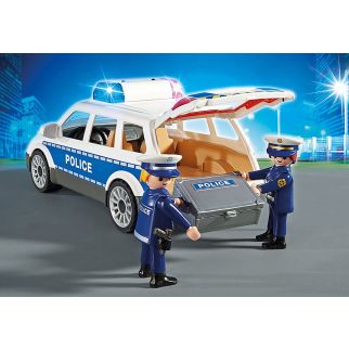 Voiture de policiers avec gyrophare - Playmobil City Action 6920