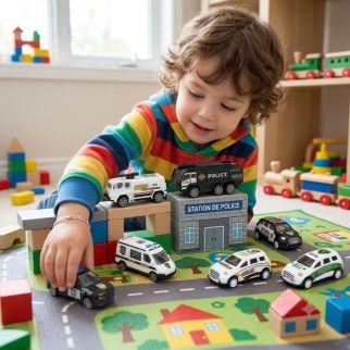Ensemble de voiture police, Cops Unit
