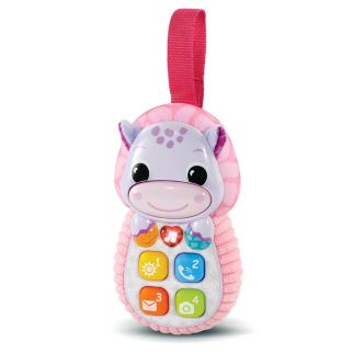 Toudoux Allo Bébé - Un Téléphone Hippopotame Rose - Vtech