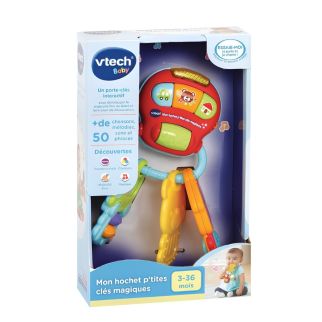 VTech – Hochet P’tites Clés Magiques interactif – 3417765051050