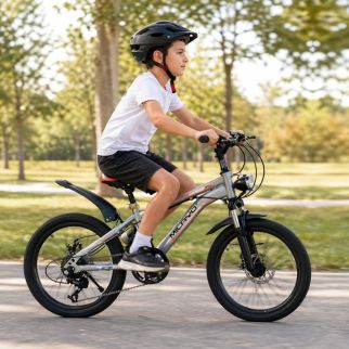VTT Enfant 20 Pouces à Vitesses Variables – Vélo Tout Terrain Robuste