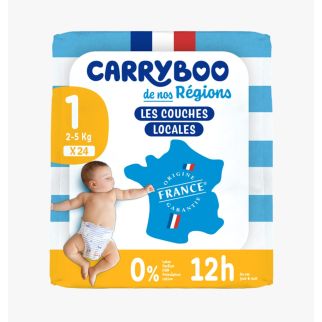 Carryboo Couches Bébé T1 (2-5 kg) x24