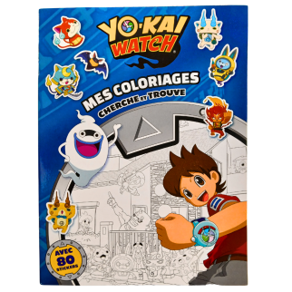 Yo-Kai Watch - Mes Coloriages et Autocollants