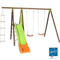Balançoire TP Toys Classique Verte – Pour Portique H190-250 Cm – Confort, Sécurité Et Montage En 1 Minute