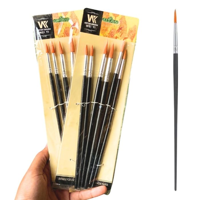 Ensemble De Pinceaux Fins, 11 Pièces Pinceaux Fins Pour D'Art Peinture Miniature Pinceaux Ensemble De Pinceaux Fins, 11 Pièces Pinceaux Fins Pour D'Art Peinture Miniature Pinceaux