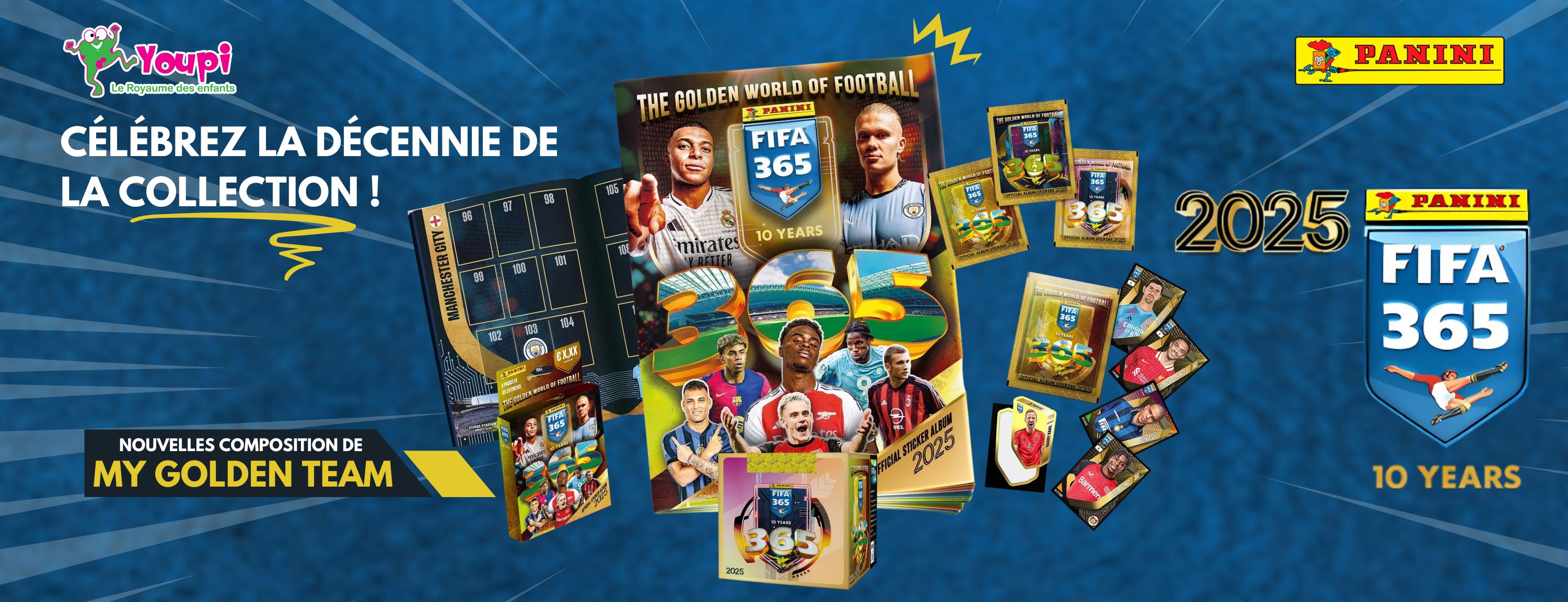 Collection Stickers Panini FIFA 365