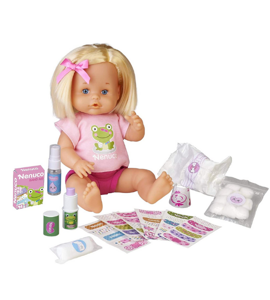 Barbie et ses accessoires de voyage Poupée fille rose jouet kid