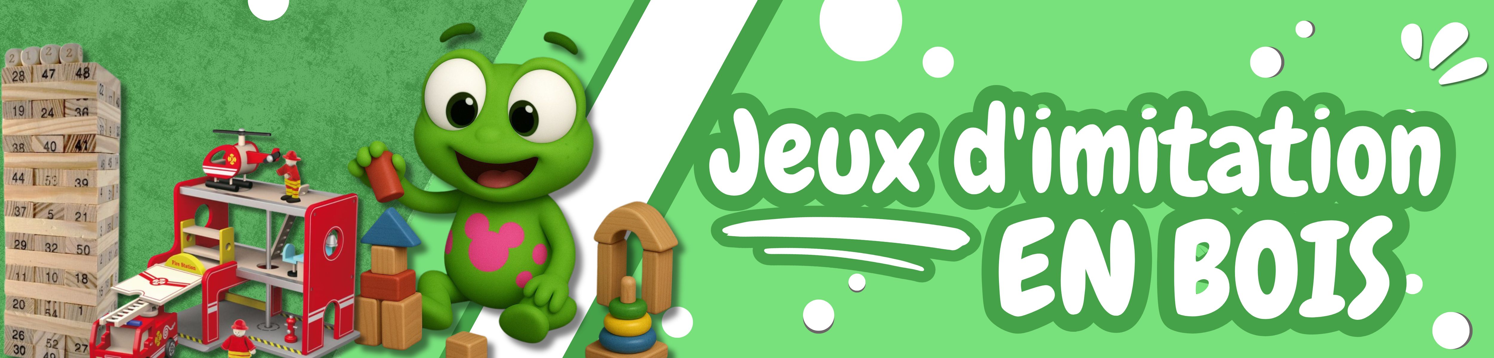 Jeux d'imitation  en bois