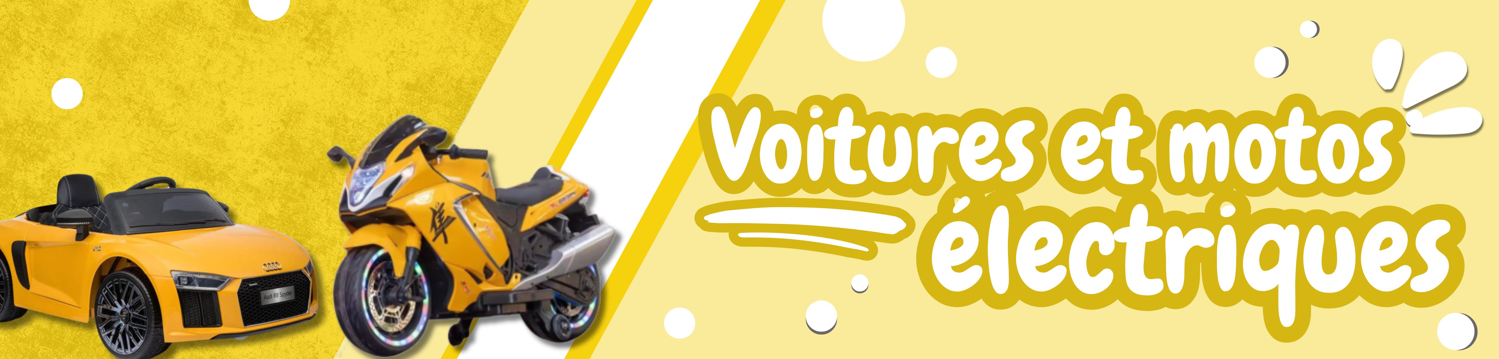 Voitures et motos électriques
