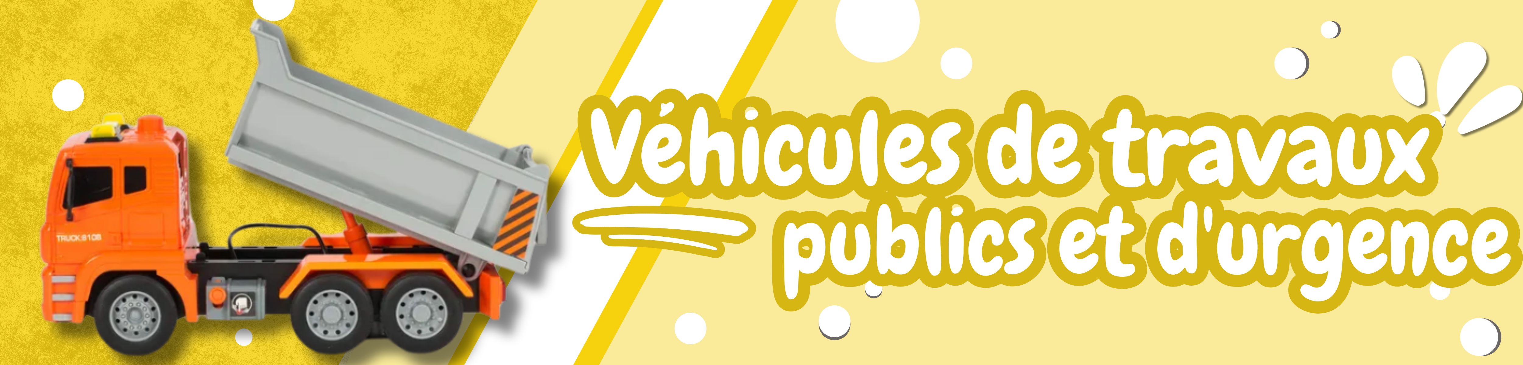 Véhicules de travaux publics et d'urgence 