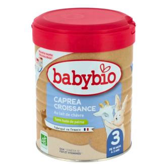 Babybio Caprea 3 au lait de chèvre 800g