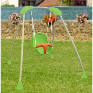 Portique Balançoire Bébé En Métal Pliable TATOU - Trigano