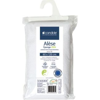 Alèse éponge 60x120cm Blanc