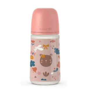 Biberon SX PRO M Forest Rose 270 ml - Suavinex 