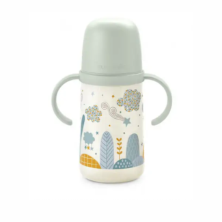 Biberon "Walk in the Park" 270ml avec poignées-Suavinex