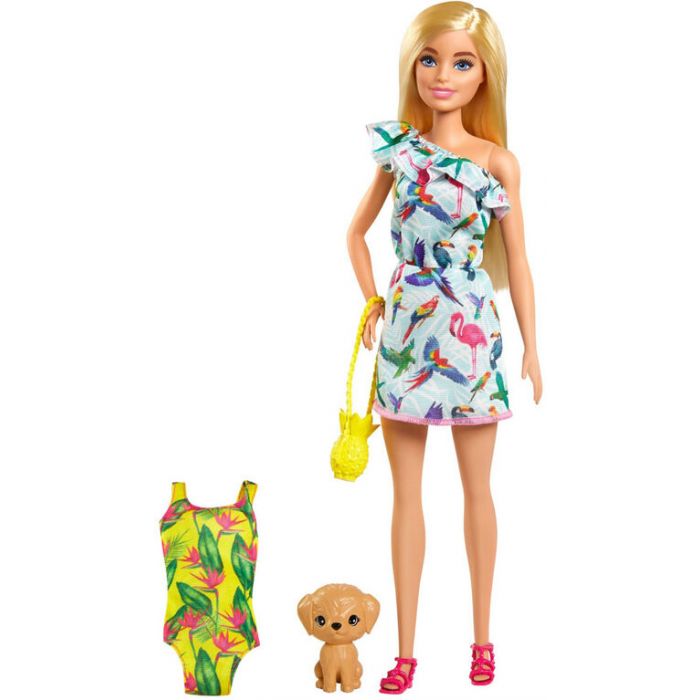 BARBIE Coffret Barbie Anniversaire des chiens