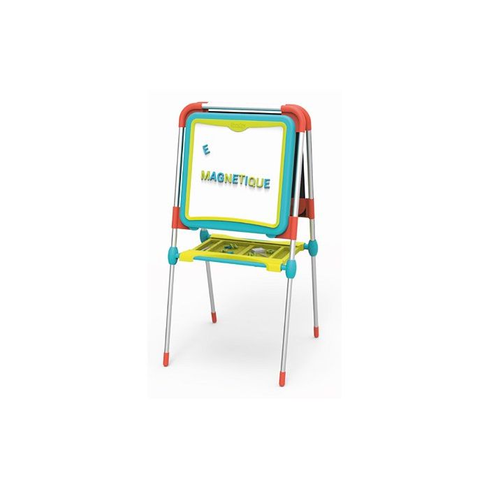 GOPLUS Table Enfant et 2 Chaises -Table Double Face avec Tableau