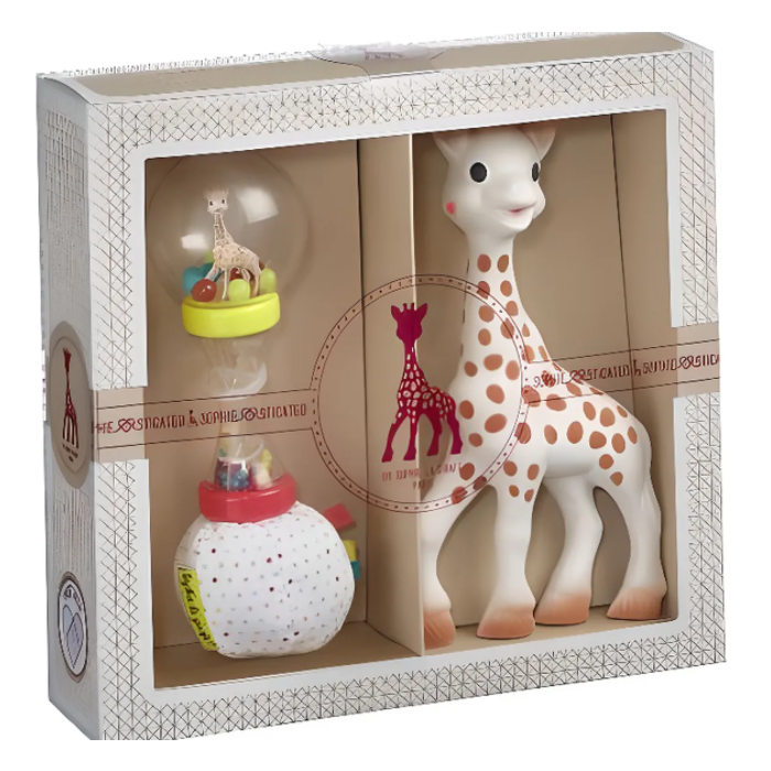 Set de 3 jouets de bain Sophie la girafe VULLI : Comparateur, Avis, Prix