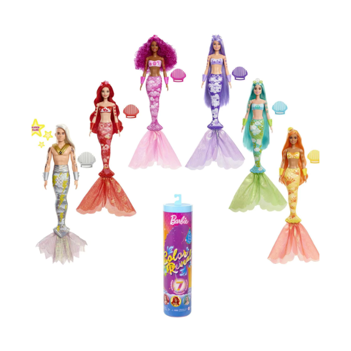 Barbie sirene online couleur magique