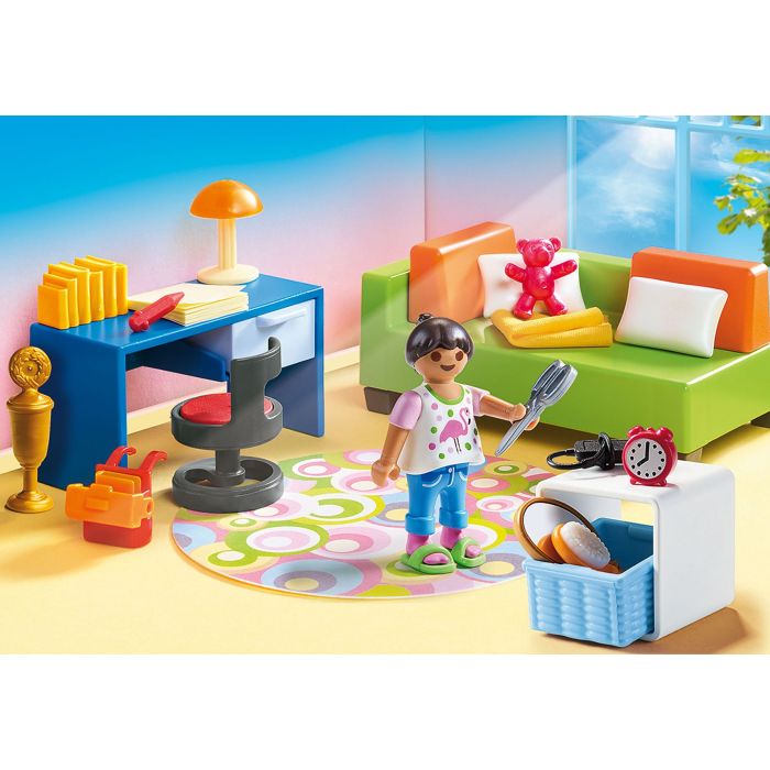 Chambre d enfant avec canape lit Playmobil La maison traditionnelle