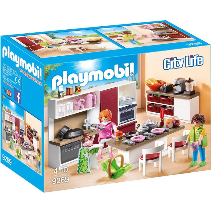 Maison moderne playmobil plus 4 pièces et jardin - Playmobil